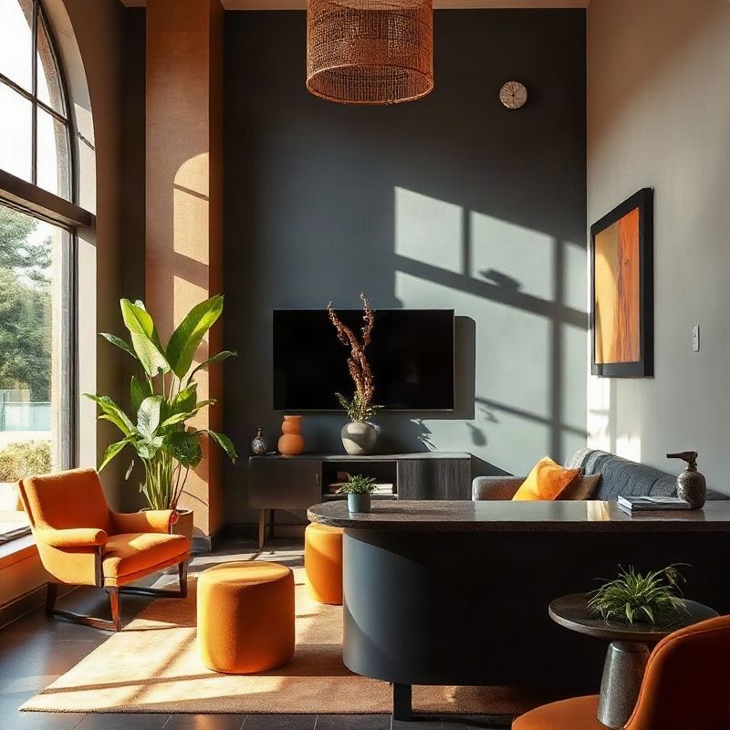 Reception area of the Codingcompassv office in Westlands