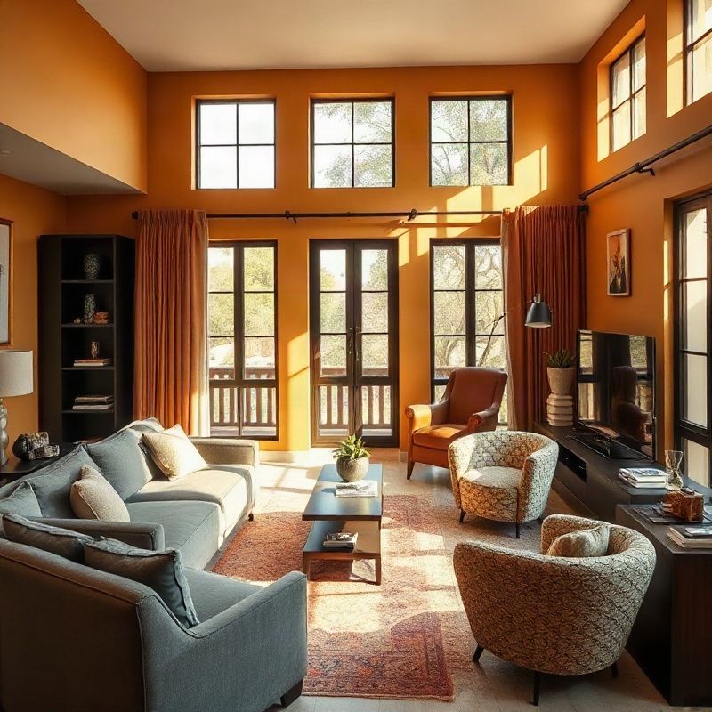 Bright airy apartment interior in Nairobi Parklands